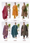 Kalki Vol 42 By Suryajyoti Jam Satin Discharge Dress Materials 